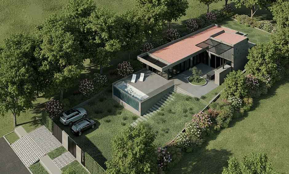 La imagen puede contener: Casa La Quebrada, Obras 2024 por Herrera Arquitectos