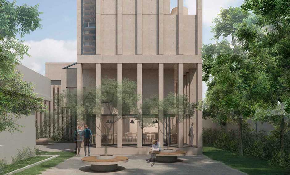 La imagen puede contener: YACHAYWASI - Concurso FADP, Proyectos 2022 por Herrera Arquitectos